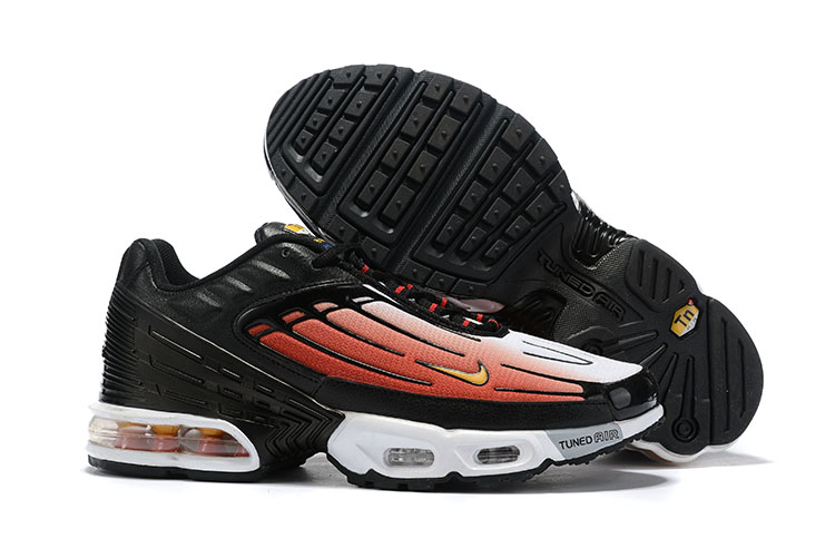 Men Nike Air Max TN Plus Black Red White Yellow